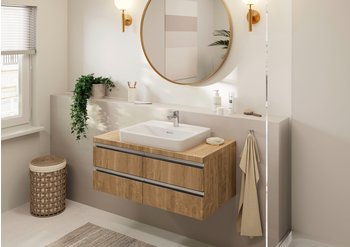 Hansgrohe Vernis Blend 70 mit Ablaufgarnitur chrom (71550000) – Chrom-Oberfläche für zeitlose Optik im Bad