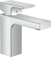 hansgrohe Vernis Shape Waschtischarmatur 100 CoolStart mit Zugstangen-Ablaufgarnitur,