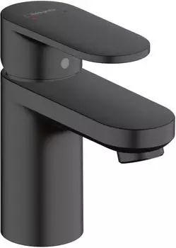 Hansgrohe Vernis Blend 70 H:126 ohne Ablaufgarnitur schwarz matt (71558670)