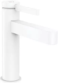 Hansgrohe Finoris 110 CoolStart mit Push-Open Ablaufgarnitur wei&szlig; matt (76024700)