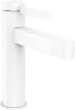 Hansgrohe Finoris 110 mit Push-Open Ablaufgarnitur weiß matt (76023700)