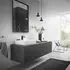 Hansgrohe Vernis Shape 100 mit Zugstangen-Ablaufgarnitur schwarz matt (71561670)