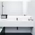 Hansgrohe Vernis Shape 100 mit Zugstangen-Ablaufgarnitur schwarz matt (71561670)