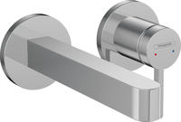 Finoris - Waschtisch Einhebelmischer-unterputz, 2-loch Installation, Ecosmart,
