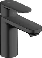 hansgrohe Vernis Blend 100 Waschtischarmatur 71551670 mit Zugstangen-Ablaufgarnitur,