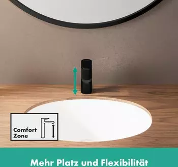 Hansgrohe 71551670 – Praktische Einhebelbedienung