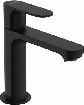 Hansgrohe Rebris S 110 Einhebel-Waschtischarmatur CoolStart (72519) mattschwarz