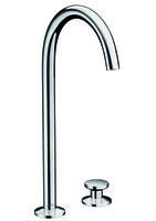 hansgrohe Axor One 2-Loch-Waschtischarmatur 48060000 Ausladung 165mm, mit Push-Open