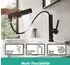 Hansgrohe Finoris 230 mit Ablaufgarnitur schwarz matt (76063670)