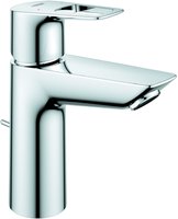 Waschtischmischer Grohe Bauloop M-size, Ausladung 106 Mm, Mit Zugstange, Chrom -
