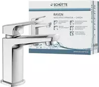 Sch&uuml;tte Waschtischarmatur "RAVEN" Wasserhahn mit Ablaufgarnitur, Mischbatterie mit