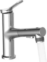 Eisl Waschtischarmatur "VARIABILE" herausziehbare Brause, mit Munddusche,