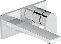 Duravit Tulum Einhebel-Waschtischmischer Unterputz, Badarmaturen, TU1070004010, chrom