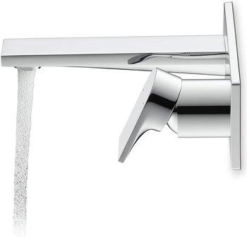 Duravit TU1070004010 chromium – Reduzierte Optik durch wandintegrierte Anschlusstechnik