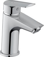 Duravit No. 1 Einhebel-Waschtischmischer S, Minus-Flow ohne Zugstangengarnitur,