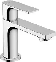 hansgrohe Rebris E Waschtischarmatur 72550000 mit Zugstangen-Ablaufgarnitur, chrom