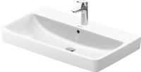 Duravit No. 1 M&ouml;belwaschtisch 80 cm, mit 1 Hahnloch und &Uuml;berlauf, Badkeramik,