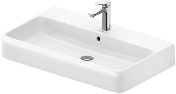 Duravit Qatego Aufsatz-Waschtisch 800 mm wei&szlig; HygieneGlaze (2382802027)