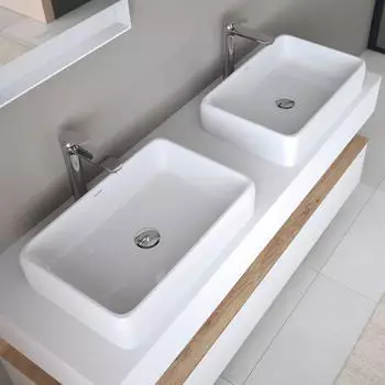 Duravit Qatego Aufsatzbecken weiß Hochglanz (2383600079)
