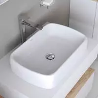 Duravit Collection One Aufsatzbecken oval 60 x 40 cm, Badkeramik, 2384600079,...
