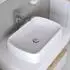 Duravit Qatego Aufsatzbecken weiß Hochglanz (2384600079)