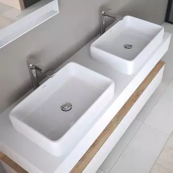 Duravit Qatego Aufsatzbecken weiß HygieneGlaze (2383602079)