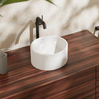 hansgrohe Xuniva S Aufsatzwaschtisch &Oslash; 30 cm, ohne Hahnloch, ohne &Uuml;berlauf,