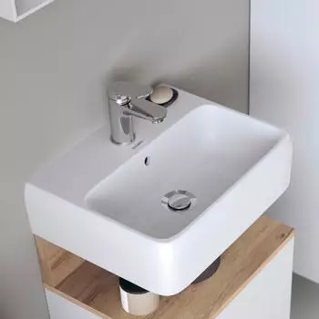 Duravit Qatego Handwaschbecken weiß HygieneGlaze (746452000)