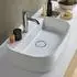 Duravit Zencha Aufsatzbecken mit Hahnlochbank 550 x 390 mm weiß (2374550071)