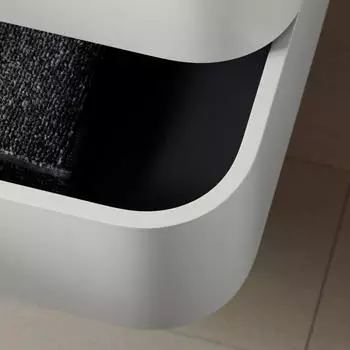 Duravit Happy D.2 Plus Möbelwaschtisch c-bonded mit Unterbau wandhängend 1175 x 490 mm weiß seidenmatt (HP4639E36360000) – Praktische Funktionen und durchdachte Details