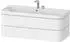 Duravit Happy D.2 Plus Möbelwaschtisch c-bonded mit Unterbau wandhängend 1175 x 490 mm weiß seidenmatt (HP4639E36360000)