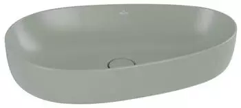 Villeroy & Boch Antao ohne Hahnlochbohrung ohne &Uuml;berlauf 65x40cm Morning Green 4A7465R8