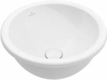 Villeroy & Boch Loop & Friends mit Überlauf ohne Hahnlochbohrung Ø39x19cm 4A590001 Villeroy & Boch Loop & Friends mit Überlauf ohne Hahnlochbohrung Ø39x19cm 4A590001