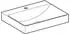 Geberit One rechteckig Hahnlochposition mittig 60x48cm mit KeraTect 505020011