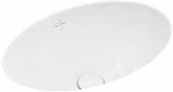 Villeroy & Boch Loop & Friends mit Überlauf ohne Hahnlochbohrung 57x41cm Weiß Alpin 4A5400R1