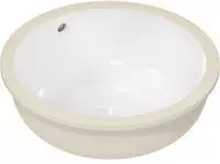 hansgrohe Xuniva S Unterbauwaschtisch &Oslash; 35 cm, ohne Hahnloch, mit &Uuml;berlauf,