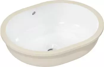 Hansgrohe Hansgrohe Xuniva U Unterbauwaschtisch, mit &Uuml;berlauf, ohne Hahnloch, 500x400mm, wei&szlig;, 60153450 - 60153450