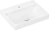 hansgrohe Xelu Q Aufsatz-Waschbecken 60 x 48 cm geschliffen, mit 1 Hahnloch,
