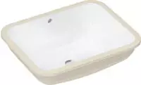 hansgrohe Xuniva Q Unterbauwaschtisch 45 x 35 cm, ohne Hahnloch, mit &Uuml;berlauf,...