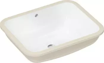 Hansgrohe Hansgrohe Xuniva Q Unterbauwaschtisch, SmartClean, mit &Uuml;berlauf, ohne Hahnloch, 500x400mm, wei&szlig;, 61052450 - 61052450