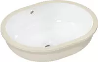 hansgrohe Xuniva U Unterbauwaschtisch 45 x 35 cm, ohne Hahnloch, mit &Uuml;berlauf,...