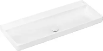 Hansgrohe hansgrohe Xelu Q Waschtisch, 1200x480, wandh&auml;ngend, ohne &Uuml;berlauf, Wei&szlig;, 61, Farbe: ohne Hahnloch - 61043450