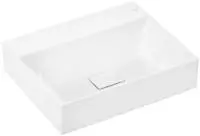 hansgrohe Xevolos E Aufsatzwaschtisch geschliffen 60 x 48 cm ohne Hahnloch ohne