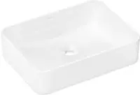 hansgrohe Xuniva Q Aufsatzwaschtisch 55 x 40 cm, ohne Hahnloch, ohne &Uuml;berlauf,...