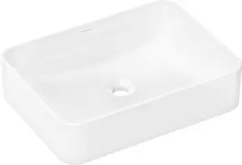 Hansgrohe Hansgrohe Xuniva Q Aufsatzwaschtisch, SmartClean, ohne &Uuml;berlauf, ohne Hahnloch, 550x400mm, wei&szlig;, 61075450 - 61075450