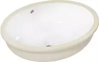 hansgrohe Xuniva D Unterbauwaschtisch 45 x 35 cm, ohne Hahnloch, mit &Uuml;berlauf,