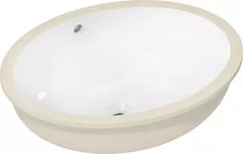 Hansgrohe Hansgrohe Xuniva D Unterbauwaschtisch, mit Überlauf, ohne Hahnloch, 500x400mm, weiß, 60152450 - 60152450