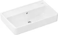 hansgrohe Xanuia Q Waschtisch Compact 600/370 ohne Hahnloch mit &Uuml;berlauf,