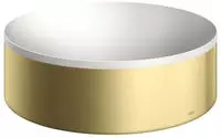 AXOR Suite Aufsatzwaschtisch 300, Badkeramik, 42000950, brushed brass