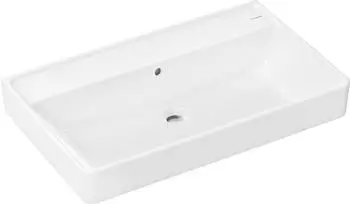 Hansgrohe Hansgrohe Xanuia Q Waschtisch, ohne Hahnloch, mit &Uuml;berlauf, 800x480mm, SmartClean, wei&szlig;, 61137450 - 61137450